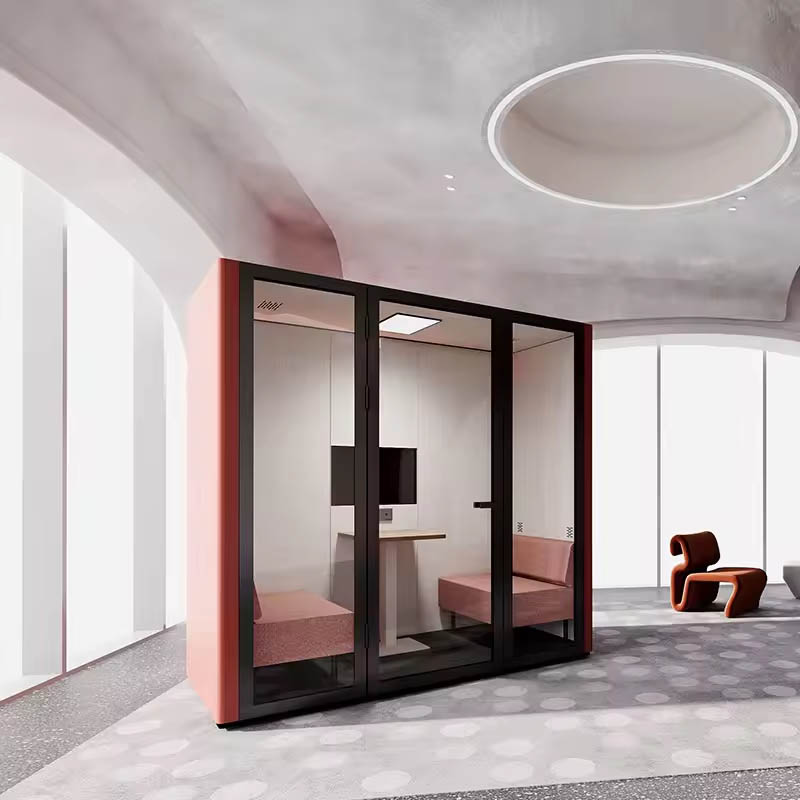 Cabina silenziosa per ufficio portatile prefabbricata